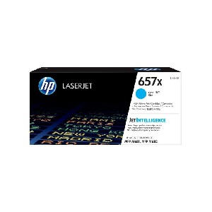 HP 657X High Yield Cyan Original LaserJet Toner Cartridge (CF471X)